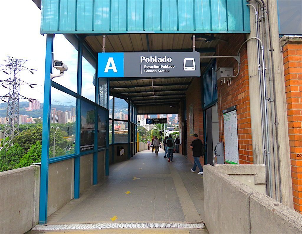 Poblado Metro Station